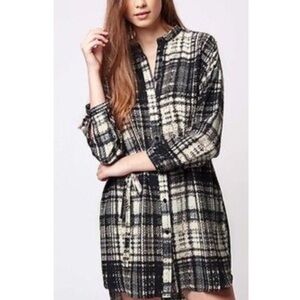 Topshop Tartan Plaid Dress